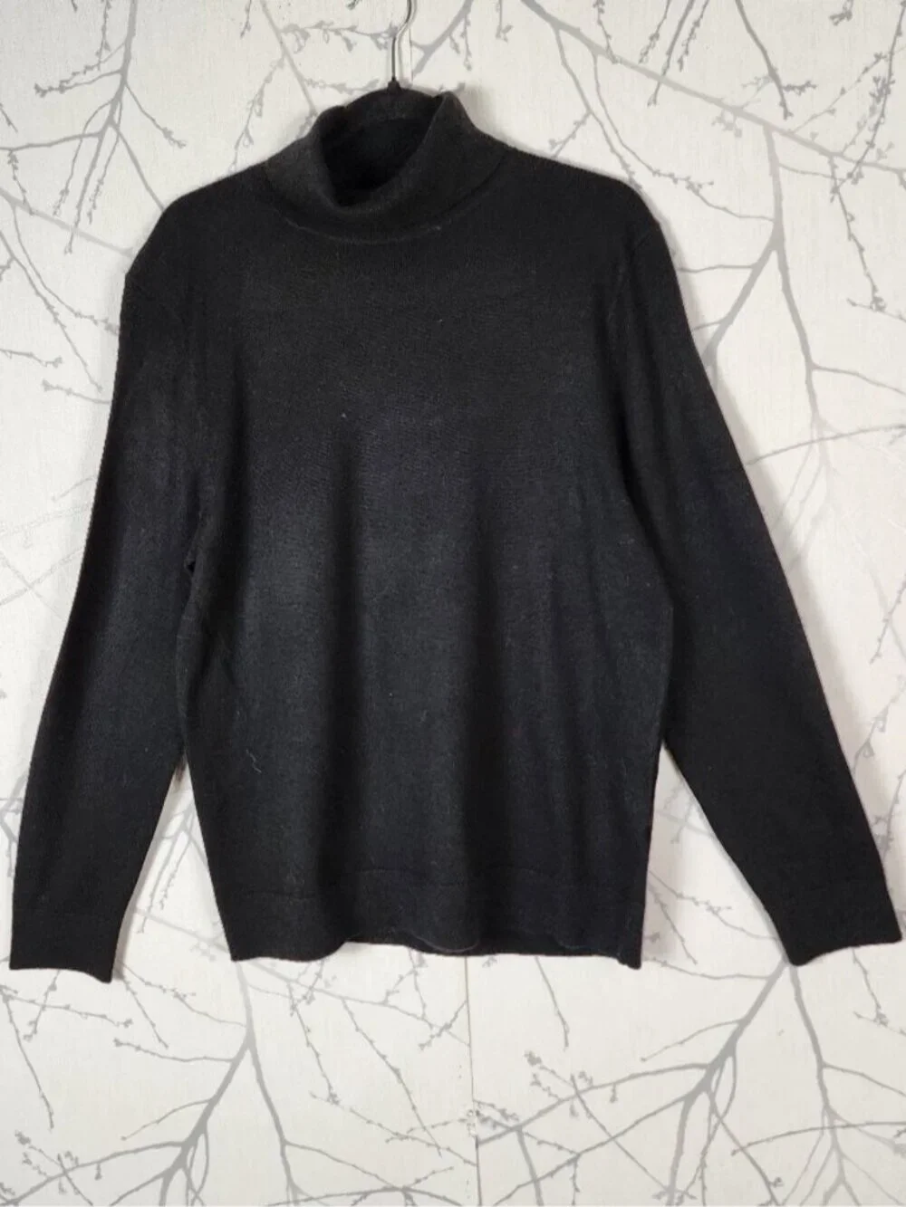 Banana Republic Baruffa 100% Merino Wool Knit Turtleneck Sweater
